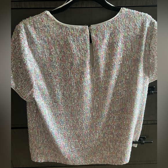 Multicolor, sequin shirt - Picture 6 of 6